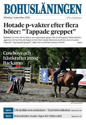 Cover of Bohuslaningen