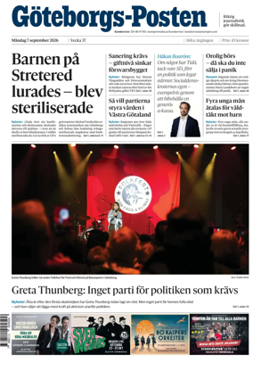 Cover of Goteborgs-Posten