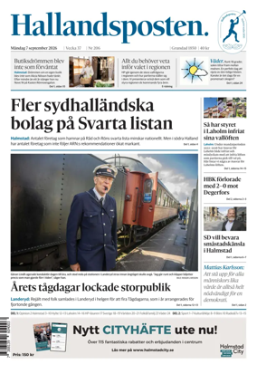 Cover of Hallandsposten
