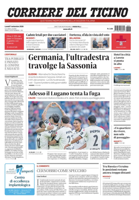 Cover of Corriere del Ticino