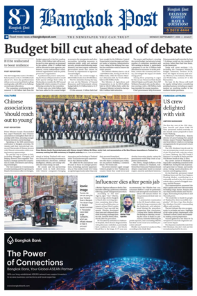 Cover of Bangkok Post