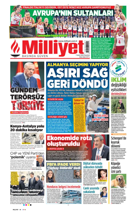 Cover of Milliyet