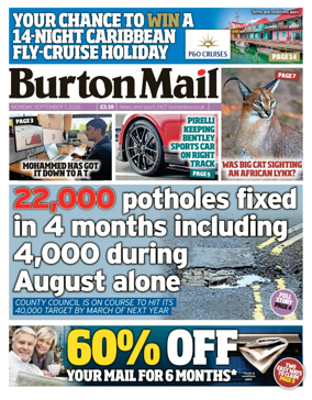 Cover of Burton Mail