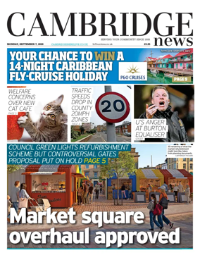 Cover of Cambridge News