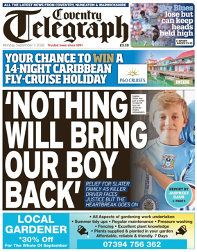 Cover of Coventry Telegraph