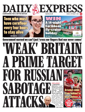 Cover of Daily Express