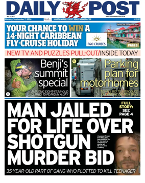 Cover of Daily Post (North Wales)