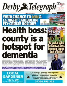 Cover of Derby Telegraph