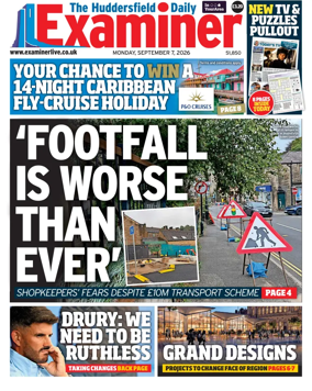 Cover of Huddersfield Daily Examiner