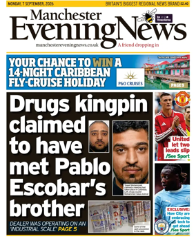 Cover of Manchester Evening News