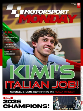 Cover of Motorsport Monday