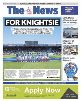 Cover of Portsmouth News