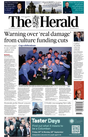Cover of The Herald (Scotland)