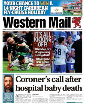 Cover of Western Mail