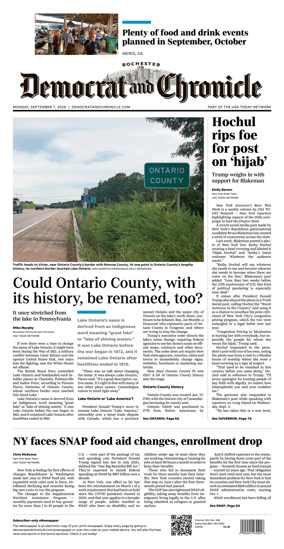 Cover of Democrat and Chronicle