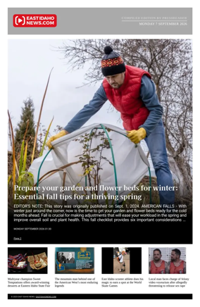 Cover of East Idaho News