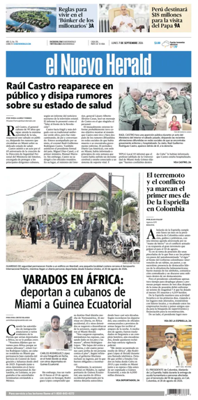 Cover of El Nuevo Herald