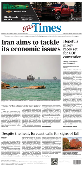 Cover of El Paso Times