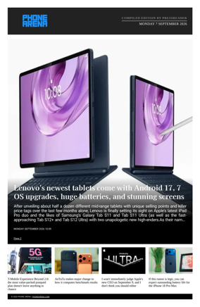 Cover of Phone Arena - Compiled Edition