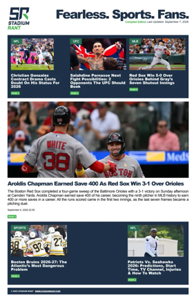 Cover of Stadium Rant