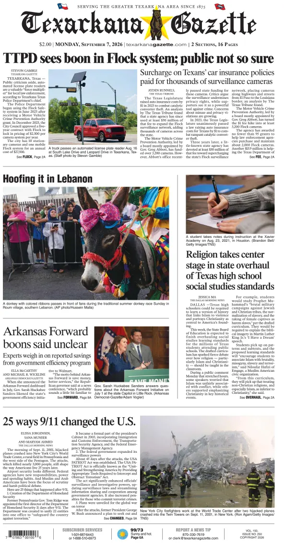 Cover of Texarkana Gazette