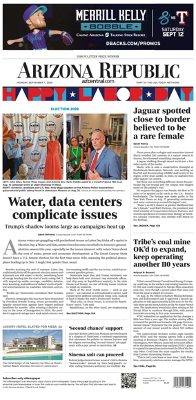 Cover of The Arizona Republic
