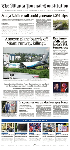 Cover of The Atlanta Journal-Constitution