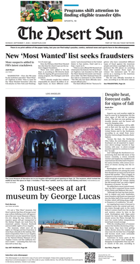 Cover of The Desert Sun