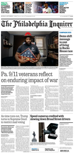 Cover of The Philadelphia Inquirer