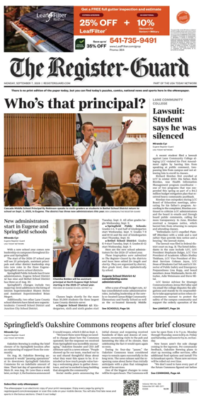 Cover of The Register-Guard