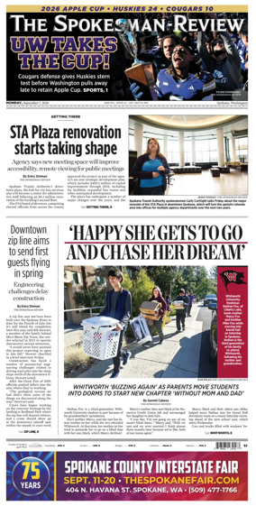 Cover of The Spokesman-Review (Spokane)