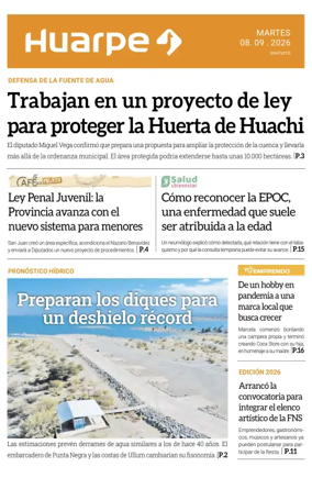 Cover of Diario Huarpe