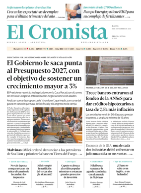 Cover of El Cronista