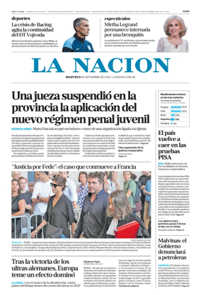 Cover of La Nacion