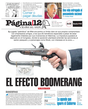 Cover of Pagina 12