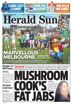 Cover of Herald Sun