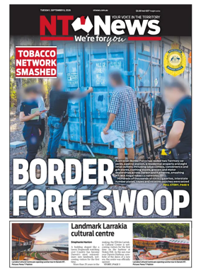 Cover of NT News