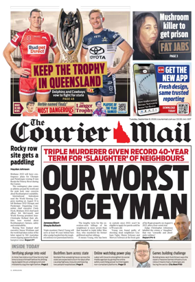 Cover of The Courier-Mail