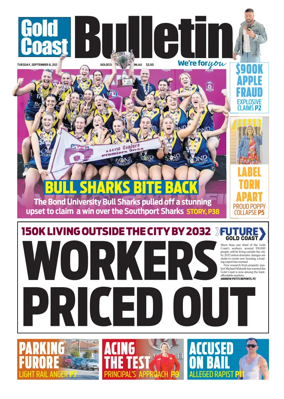 Cover of The Gold Coast Bulletin