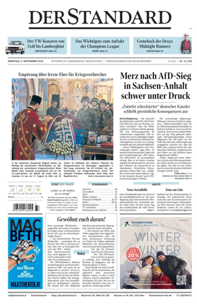 Cover of Der Standard