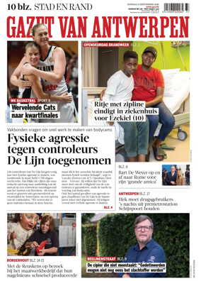 Cover of Gazet van Antwerpen Stad en Rand