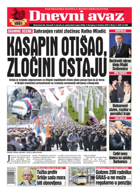 Cover of Dnevni avaz