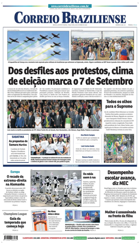 Cover of Correio Braziliense