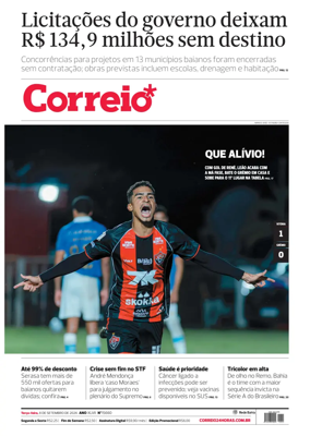 Cover of Correio da Bahia
