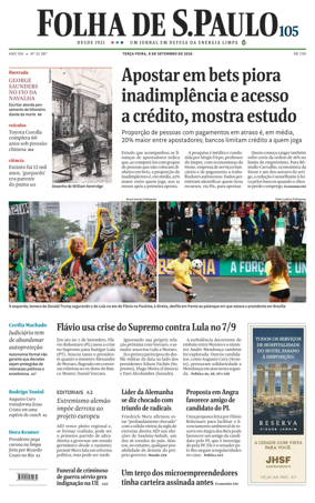 Cover of Folha de S.Paulo