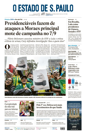 Cover of O Estado de S. Paulo