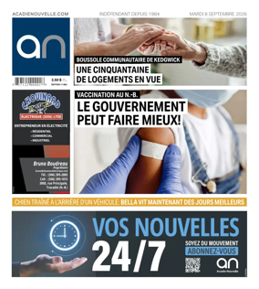 Cover of Acadie Nouvelle