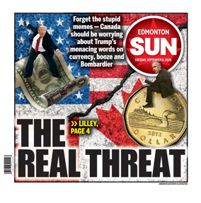 Cover of Edmonton Sun