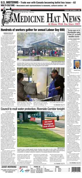 Cover of Medicine Hat News