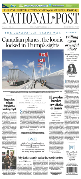 Cover of National Post - (Latest Edition)